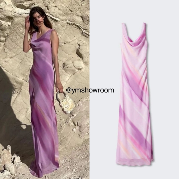 MANGO Selection Maxi dress - Picture 3 of 8